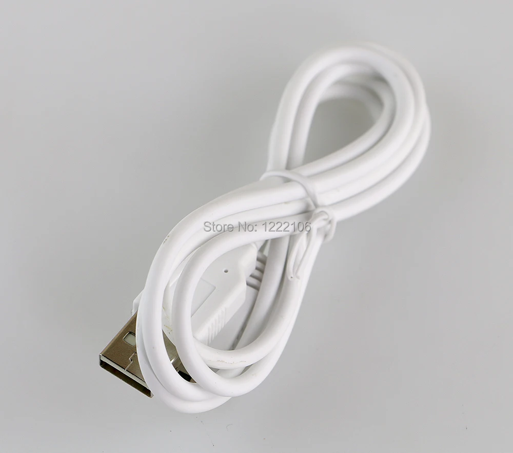 20 piezas cargador de datos USB Cable de carga para Nintendo Wii U WIIU controlador de mando 1M - imagen 4