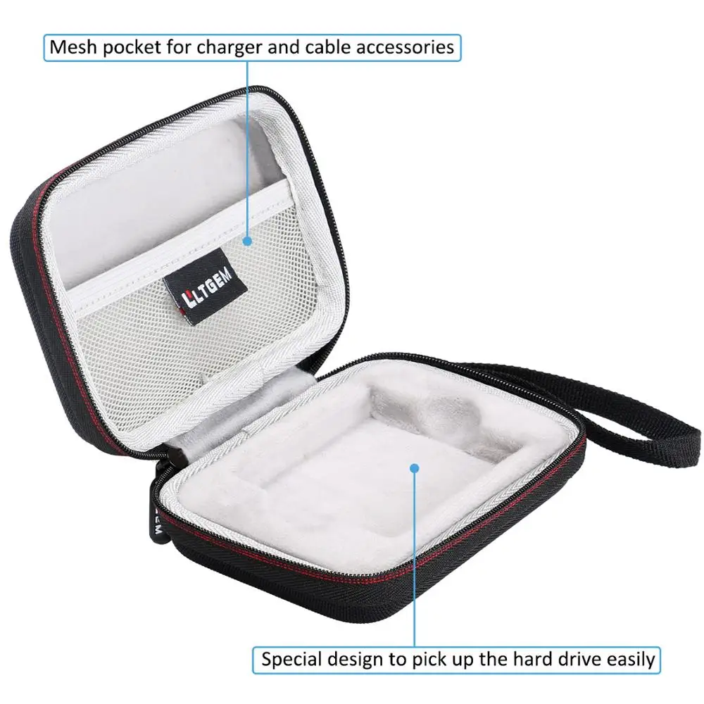 LTGEM-funda para Samsung T5/T3/T1, portátil, 250GB, 500GB, 1TB, 2TB, SSD, USB 3,0, unidades externas de estado sólido - imagen 4