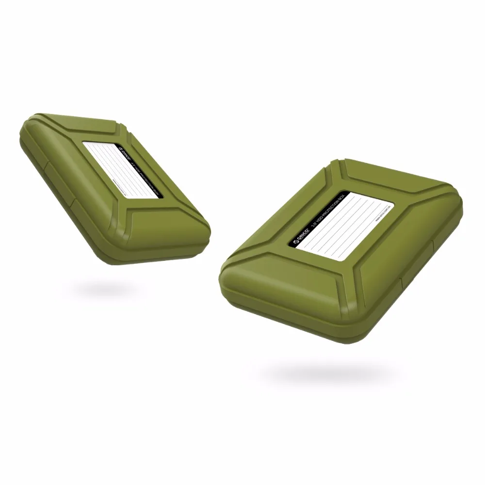 ORICO 3.5 inch Protective Box 5 Pcs Storage Case Dust-proof Moisture-proof Water Repellent Hard Drive Box - imagen 5