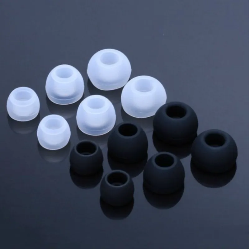 Almohadillas de silicona para auriculares, accesorios de repuesto para la mayoría de audífonos, tamaño S/M/L, 12 pares - imagen 3