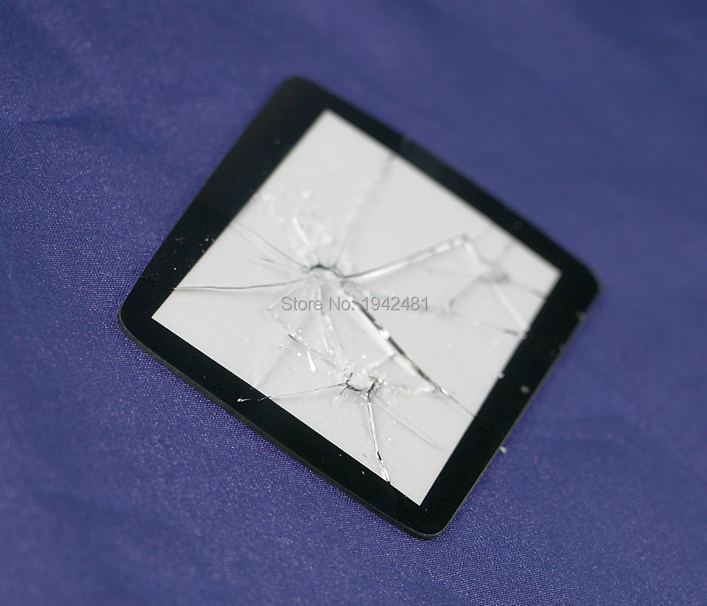 Lente de pantalla protectora de vidrio de alta calidad para consola de sistema Sega Nomad con adhesivo, 1 Uds.