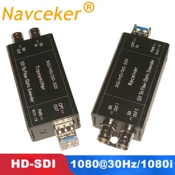 Convertidor Fibra SDI a Coaxial BNC – HD 1080i, 20km, SFP