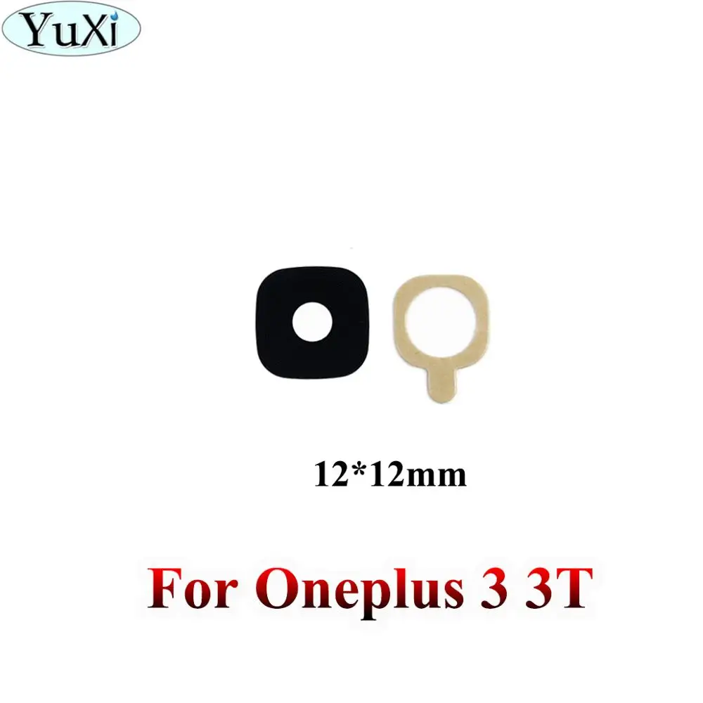YuXi-cubierta de cristal para cámara trasera de Oneplus 3, 3T, A3000, A3003, A3010, Oneplus 1, 2, 5, 5T, A5000, 6, A6000, con pegatinas de pegamento - imagen 5