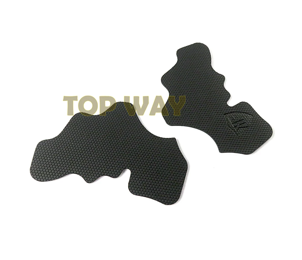 4 juegos de empuñaduras de controlador antideslizantes F negras, cubierta para XBOX ONE NS Switch PS4 PRO, Control delgado, agarre de mano de calamar más inteligente