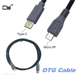 Cable OTG Tipo C a Micro USB para Amplificador DAC Portátil