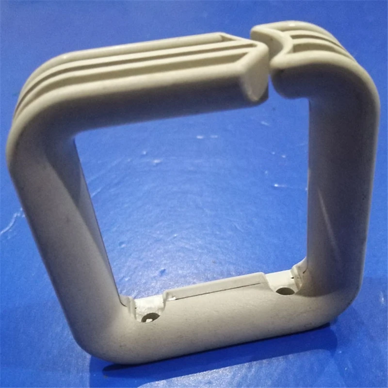 Anillo de cable tipo cuadrado plástico ABS esay para instalar administrador de cables de color blanco 70*67mm para gabinete de red ventas de fábrica 50 Uds - imagen 4