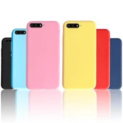 Nueva llegada funda para Huawei Y6 Prime 2018 funda Huawei Y6 2018 funda trasera de silicona suave TPU funda de teléfono para Huawei Y6 2018 parachoques