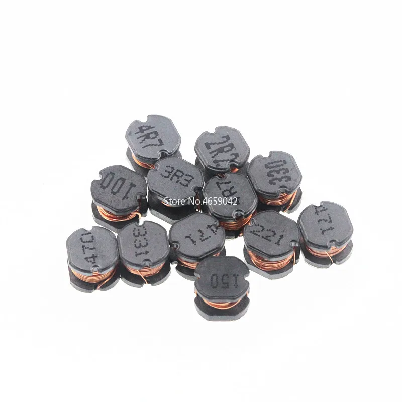 Inductor de potencia CD54, 20 unidades, SMD 2.2UH 3.3UH 4.7UH 6.8UH 10UH 22UH 33UH 47UH 68UH 100UH 220UH 330UH 470UH