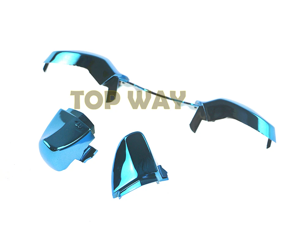 Reemplazo de botón de disparo LB RB LT RT cromado, 10 Uds., para controlador Xbox One Elite, parachoques LB RB con puerto Jack de 3,5mm - imagen 2