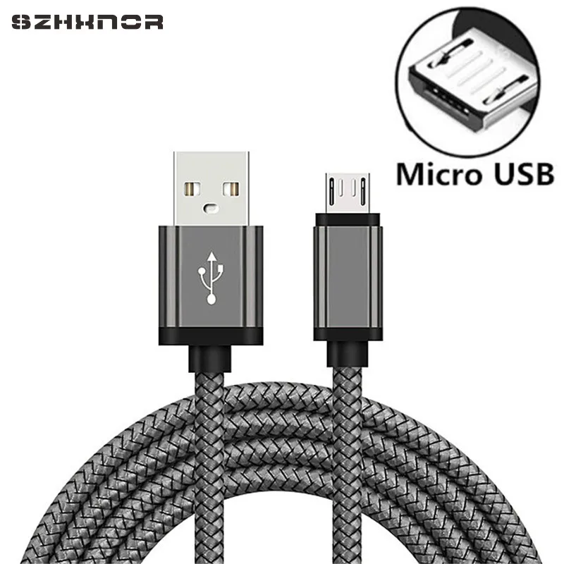 Cargador de teléfono Micro USB de 1M y 2M de largo, cable de carga rápida para Xiaomi Redmi note 4X, 5, 5Plus, 6 Pro, 6A, S2 - imagen 4