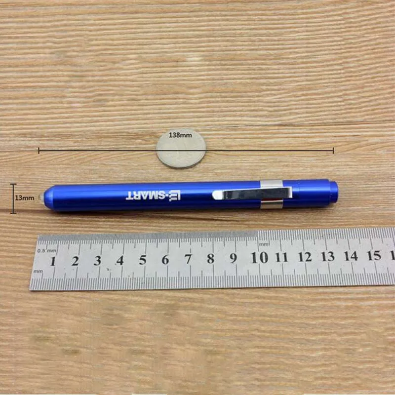 Linterna LED de 4 colores, minilinterna de emergencia de bolsillo para médico, enfermera, primeros auxilios, luz amarilla y blanca - imagen 5