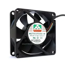 Protechnic MGT7012YR-W25 Ventilador CPU 70x70x25 mm 12V PWM 4 pines