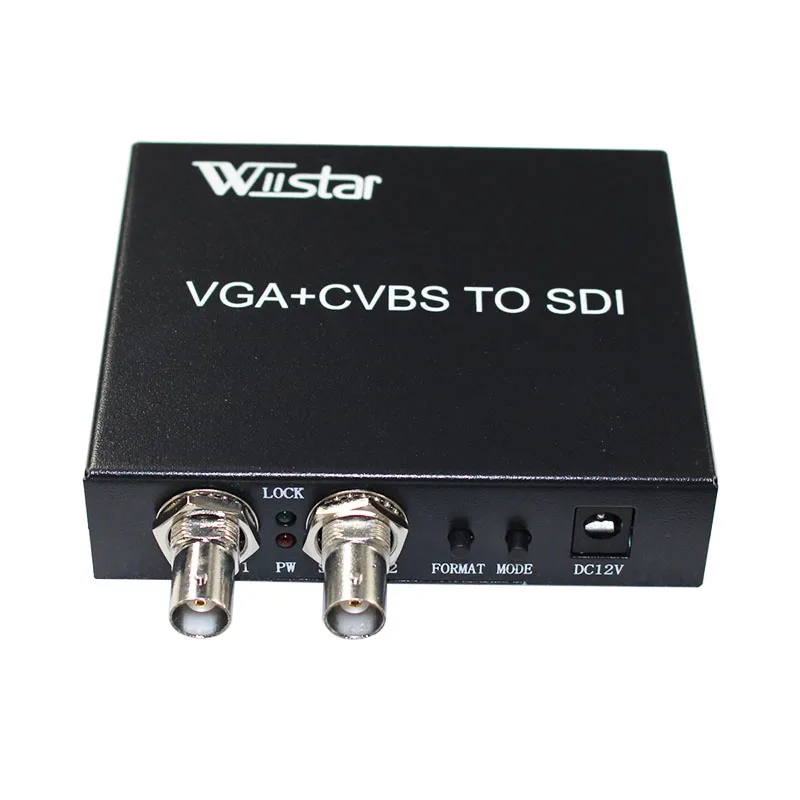 Adaptador convertidor SDI VGA+CVBS a SDI compatible con puertos Full HD / SD-SDI / 3G-SDI 2 SDI - imagen 5