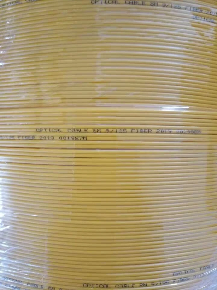 Cable de fibra óptica dúplex SM 9/125um 2,0mm amarillo G652D dúplex interior para cable de conexión de fibra 1 km/rollo cable ftth 1 km/rollo ELINK 1000m - imagen 3