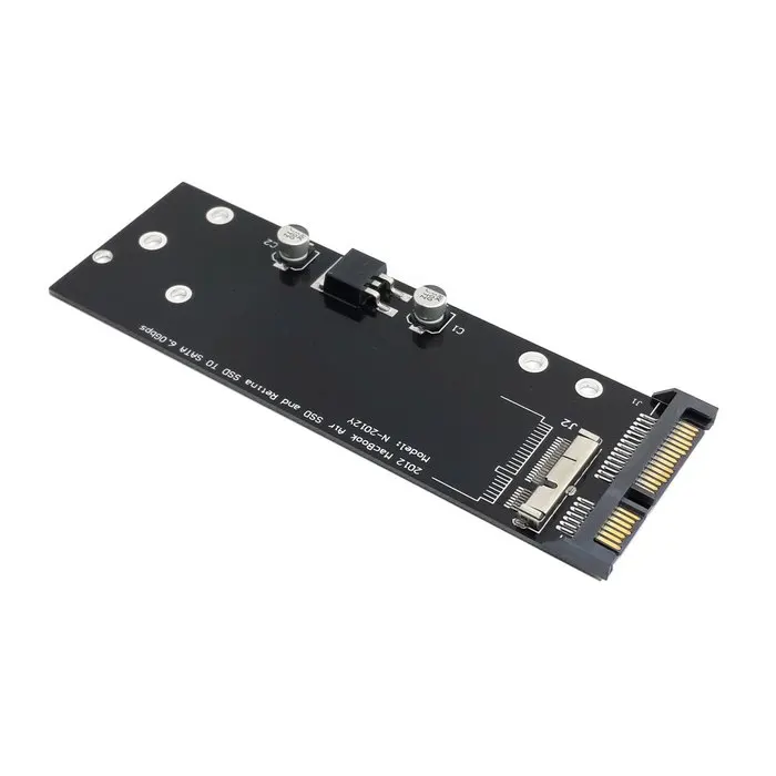 PCBA 17 + 7pin SSD HDD a SATA 22Pin unidad de cartucho de disco duro para Macbook Air Pro MD223 MD224 MD231 MD232 SSD - imagen 4