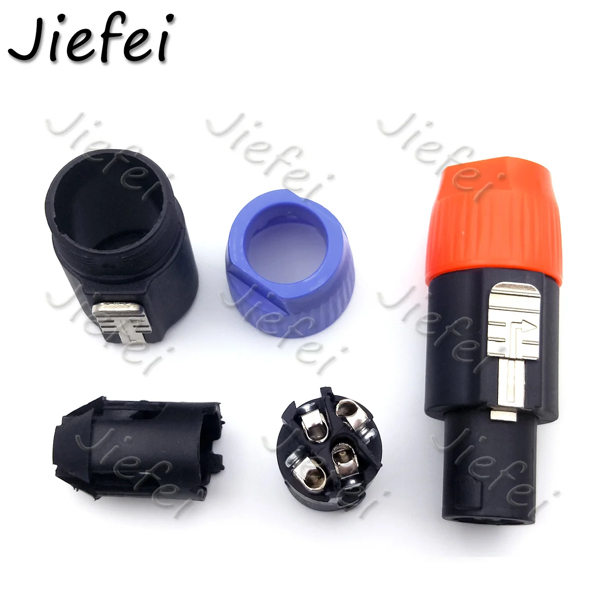 Conjunto Speakon NL4FC Powercon - Sistema completo de conectores profesionales