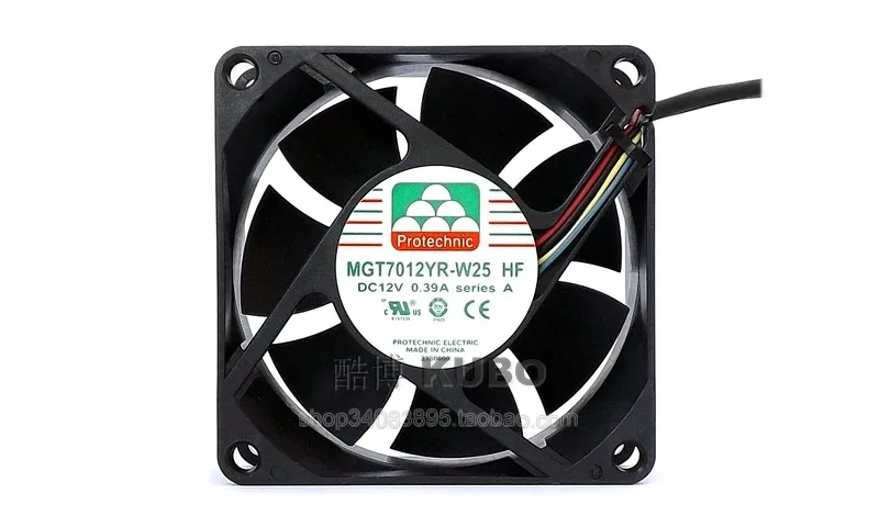 Protechnic MGT7012YR-W25 Ventilador CPU 70x70x25 mm 12V PWM 4 pines - imagen 4