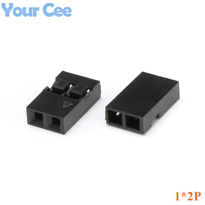 50 Uds 2,0mm cabeza Dupont carcasa de plástico conector Dupont de una/doble fila 2P 3P 5P 2*2P 2*3P 2*5P enchufe de carcasa hembra - imagen 2