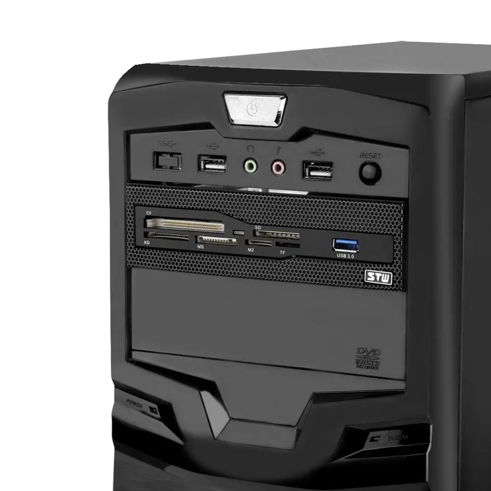 Lector de tarjetas inteligente STW 3061, Panel frontal multifunción interno de 5,25 pulgadas, puerto USB 3,0, CF, XD, MS, M2, TF, SD - imagen 5