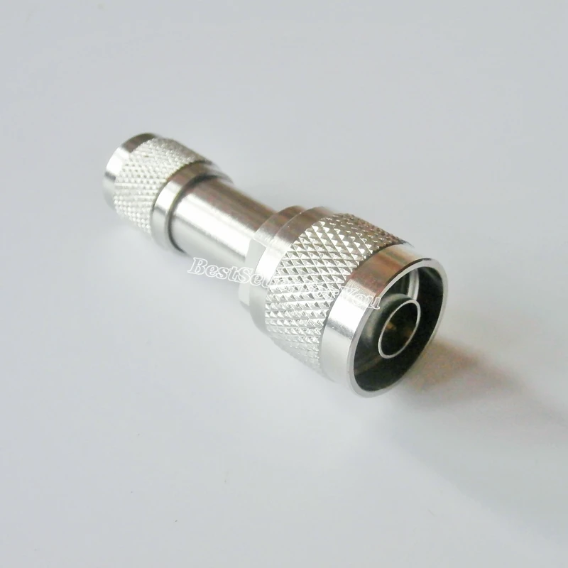 Adaptador de enchufe macho tipo N a TNC, conector RF macho, 1 N-TNC - imagen 2