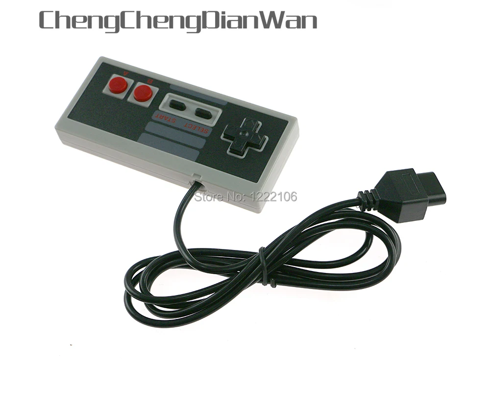 1 Uds. Controlador clásico novedoso JoyStick Joypad para NES NTS (no para PAL) consola de sistema estilo clásico