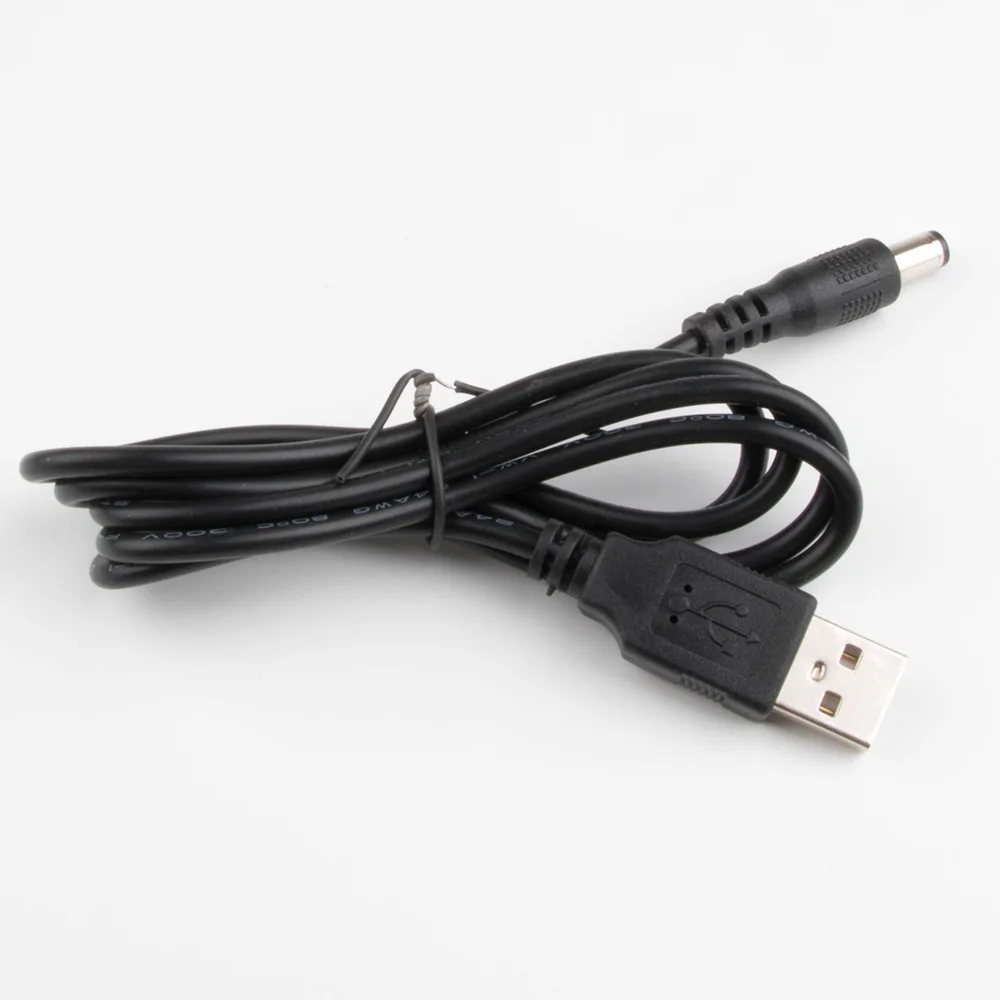 Cable USB DC 5,5x2,1mm - Cable Alimentación Barril 12V - imagen 3
