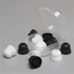 Fundas de silicona de doble capa para auriculares