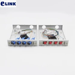 ELINK Caja de Terminación de Fibra Óptica FTTH SC/FC