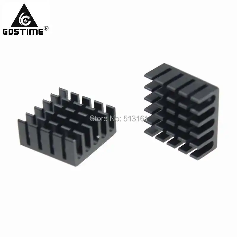 22x22x10mm heatsink black(5)