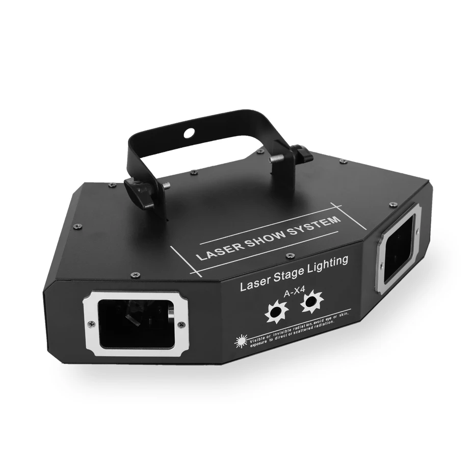 ALIEN 25 patrones a todo Color escáner láser proyector DMX efecto de iluminación de escenario DJ Disco Bar fiesta vacaciones baile luces de Navidad - imagen 3