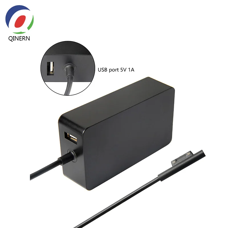 QINERN-cargador para ordenador portátil, adaptador de CA de 12V, 2.58A, 36W, para Microsoft Surface Pro4 Pro3 - imagen 4