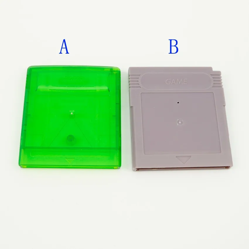 Funda para tarjeta de juego, carcasa para GB, GBC, GBA, SP, color verde claro y gris