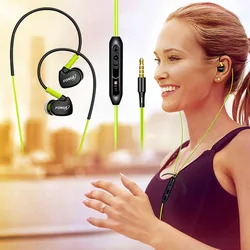 Auriculares Deportivos 3.5mm con Micrófono – Running y Ejercicio