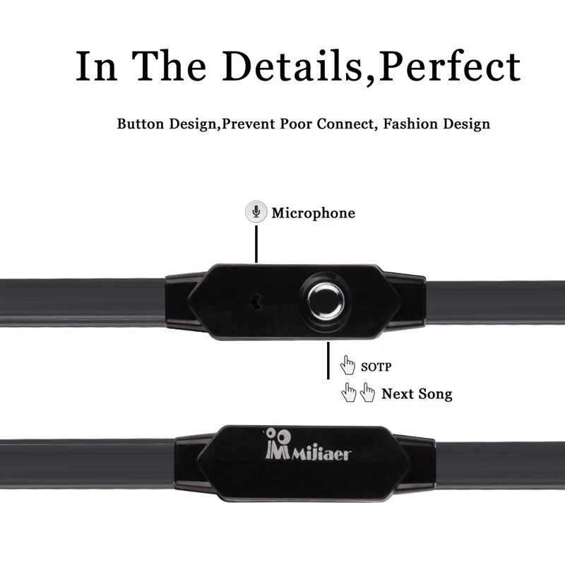 JM26-auriculares intrauditivos con cancelación de ruido para teléfono móvil, audífonos con micrófono y cable para ordenador, para teléfonos Xiaomi, Langsdoml - imagen 4