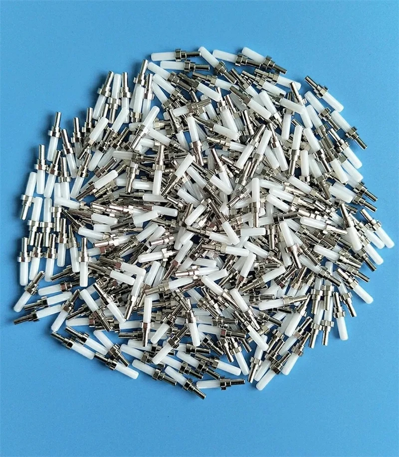 Férula de cerámica SC para conector de fibra óptica SC FC con brida SM 1,0 MM 2,0, conectividad con soporte, envío gratis, 500 Uds. - imagen 4