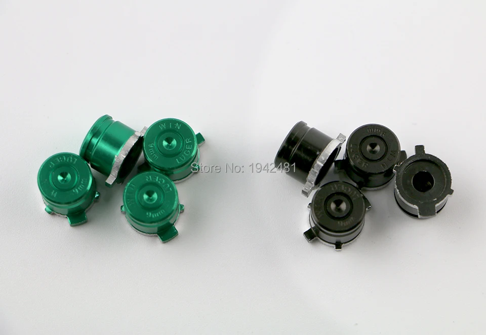 2 juegos de pieza de repuesto de Joystick de botón ABXY de bala de Metal para controlador de mando Sony PS4 PS3 - imagen 4