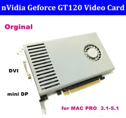 NVIDIA GeForce GT 120 – Tarjeta Gráfica PCIe DVI Mini DP Mac Pro