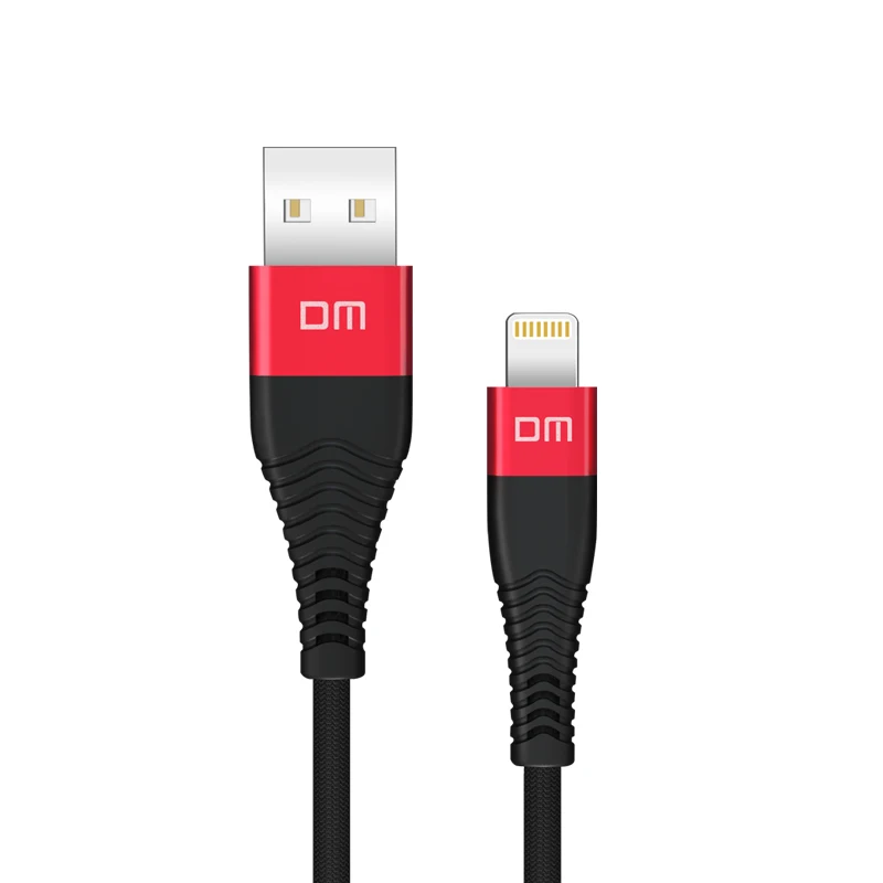 DM SL001 Cable USB para iPhone x xr xs cargador de Cable de carga para iPhone 7 6 6 s plus adaptador de Cable de datos USB - imagen 2
