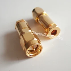 Abrazadera para Conector SMA Macho - Cable RF RG58 RG142 RG400 LMR195