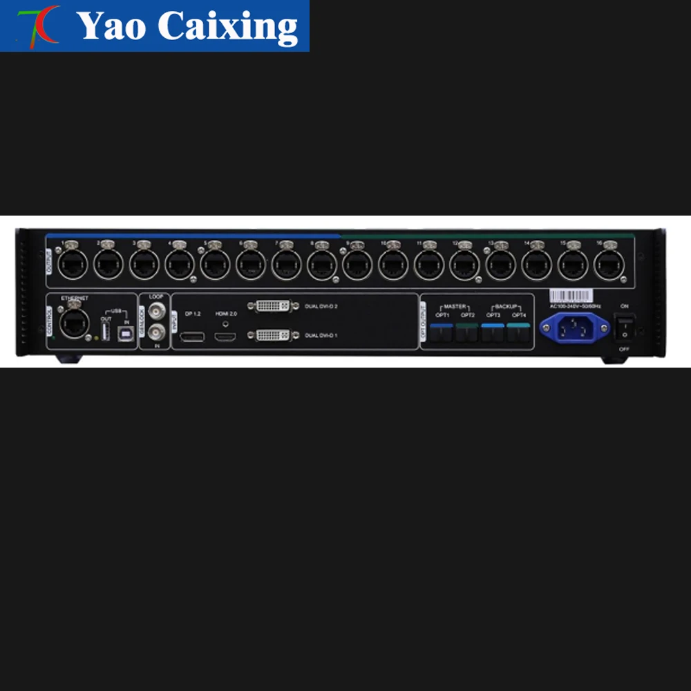 P1.667/P1.875/P1.904/P1.923/P2/P2.5/P3/P4/P5/P6/P7.62/P8/P10 MCTRL 4K Control de entrada LAN RJ45/HDMI 2.0 - imagen 3