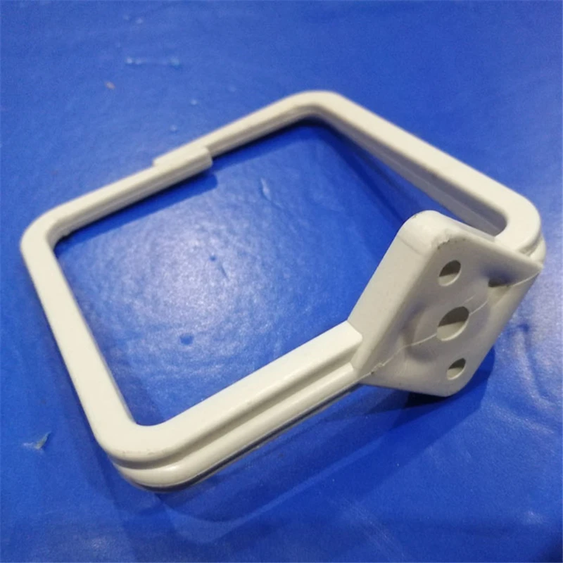 Gestión de cables de plástico ABS, anillo tipo grande para caja de distribución, 80x80x34mm, gestión de cables de color blanco, ventas de fábrica, ELINK, 50 Uds. - imagen 2