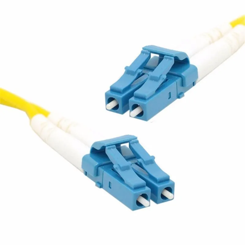 Cable de conexión de fibra Dual LC a LC, Cable de puente SM dúplex, óptica monomodo para red, 3m, 5m, 10m, 20m, 10 pies, 16 pies, 33 pies y 66 pies - imagen 5