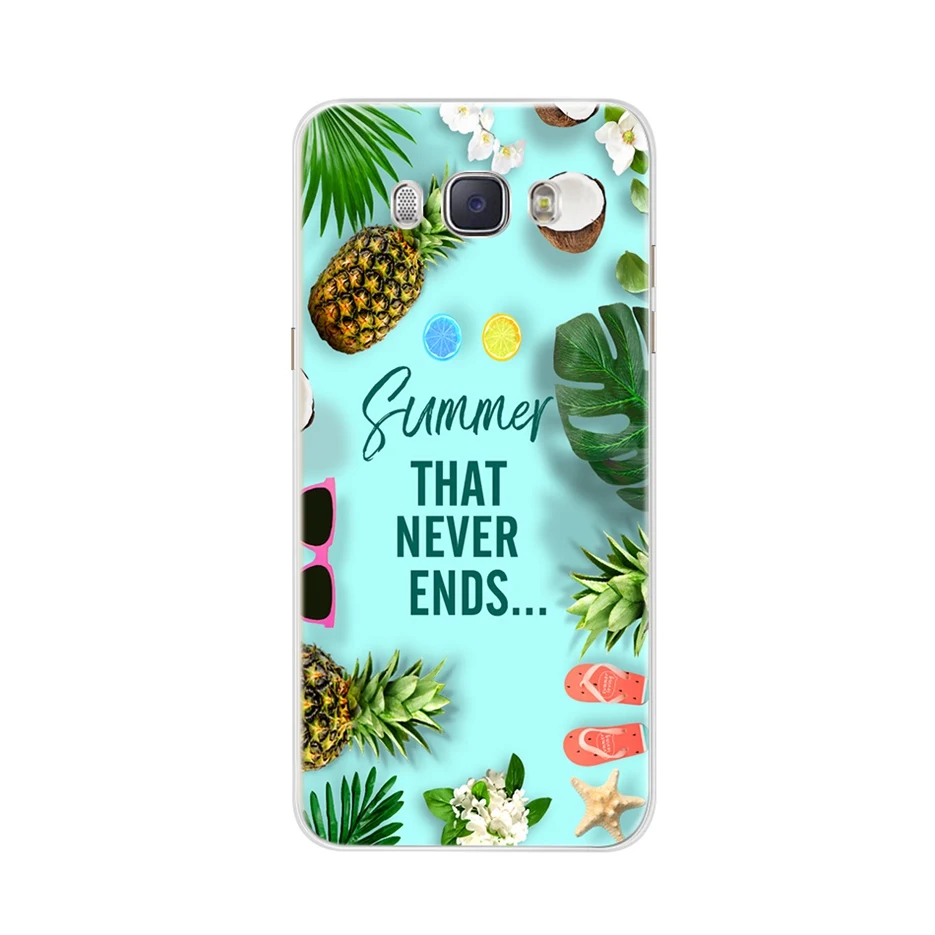 Funda de silicona con flores coloridas para Samsung Galaxy J5 2016, J510, J510F, J5, J 5, 2016 - imagen 4