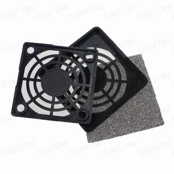 Gdstime-filtro antipolvo para ventilador de 5cm y 2 pulgadas, rejilla de plástico de alta calidad, 50mm x 50mm, 50mm, 20 unidades - imagen 3