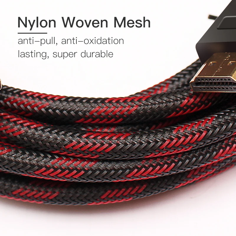 Shuliancable cable HDMI 2,0 4k 60hz cable 1m 2m 3m 5m 10m 15m 20m conmutador divisor HD TV portátil PS4 ordenador xbox - imagen 2