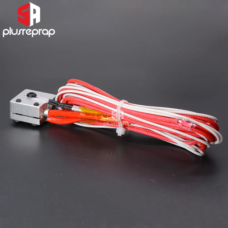 Juego de bloques calefactores Volcano V6 con termistor y calentador, piezas de impresora 3D, 12V, 24V, 40W, venta al por mayor - imagen 2