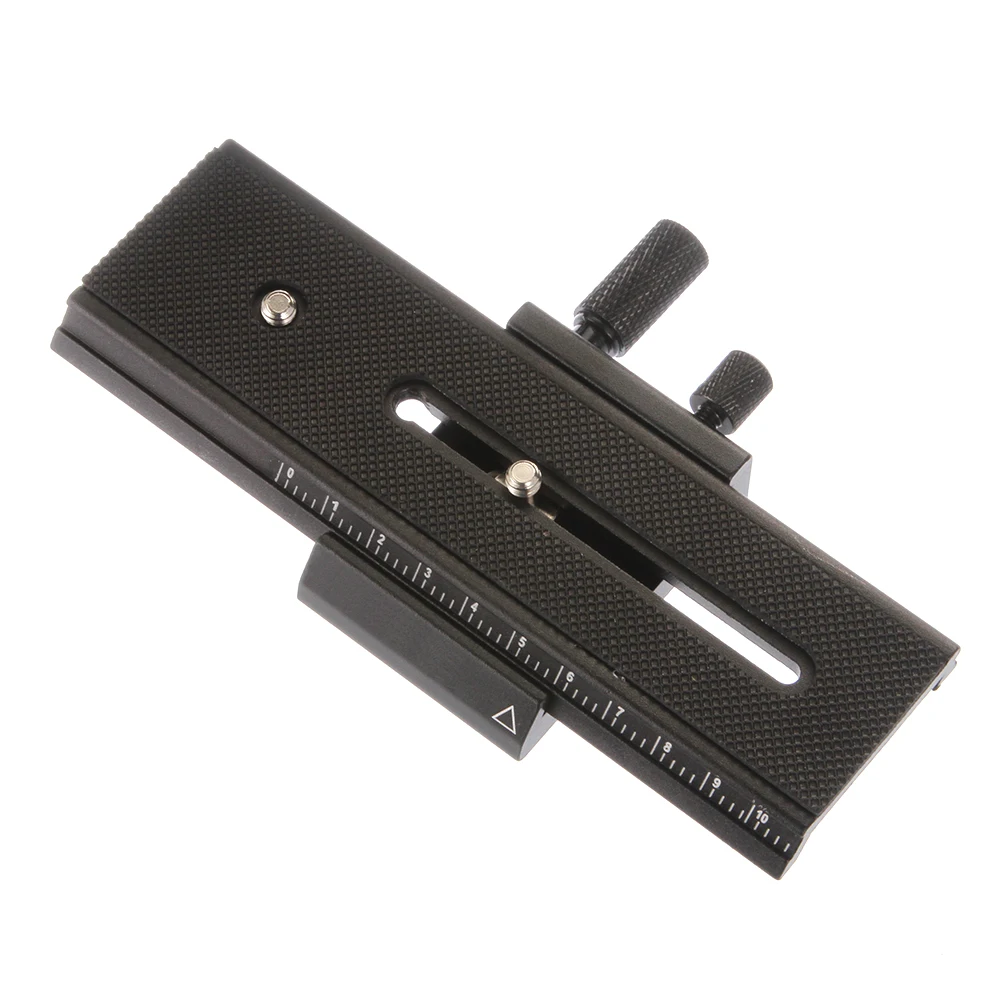 FOTGA-deslizador de riel de enfoque Macro de 2 vías para cámara DSLR Caon, Nikon, Pentax, Sony, A7, A7S - imagen 3