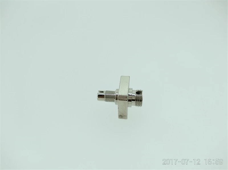 Adaptador de fibra DIN-FC híbrido hembra a hembra conector cuadrado redondo Rectangular SM MM acoplador de metal IL 0,2dB envío gratis 10 Uds - imagen 3