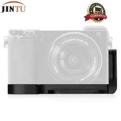 JINTU Soporte Metal Sony Nex A6000/A6300 placa en L