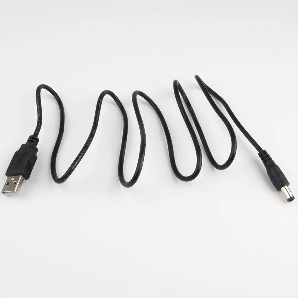 Cable USB DC 5,5x2,1mm - Cable Alimentación Barril 12V - imagen 4